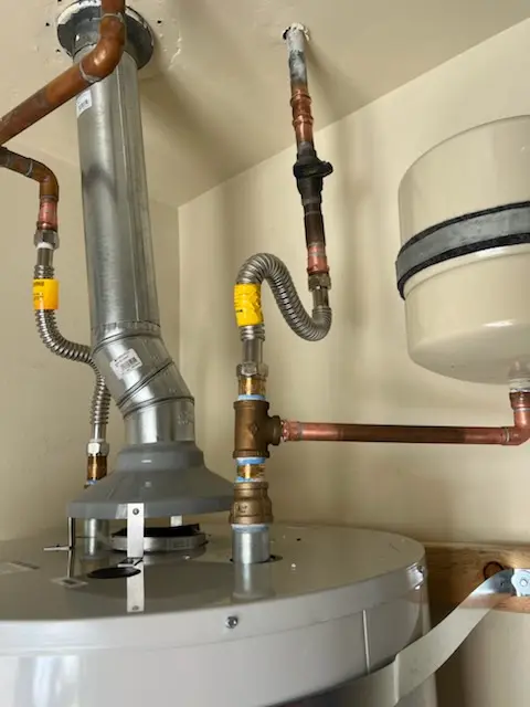 Water heater installation and plumbing repair in Cataumet